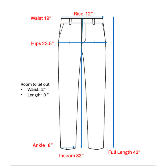 Ralph Lauren LRL Mens 44L 38x32 Gray Nailhead Quality Suit Modern - Picture 13 of 16